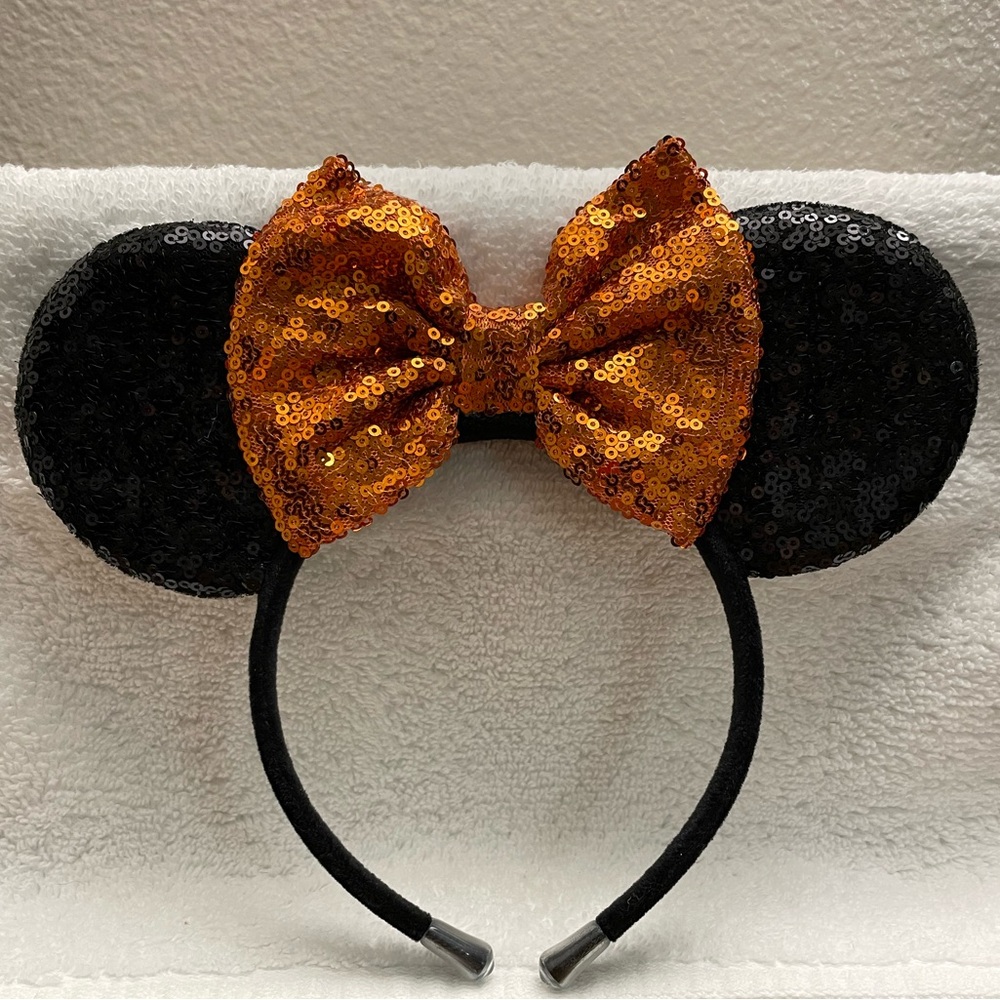Mickey ears / Minnie ears | Disneyland | orange bow | Halloween